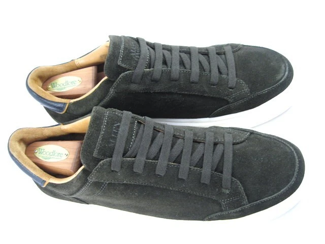 Tenis Allen Edmonds "OLIVER" sin cordones elásticos de encaje 9,5 D VERDE gamuza (547N) Foto 3 de 4