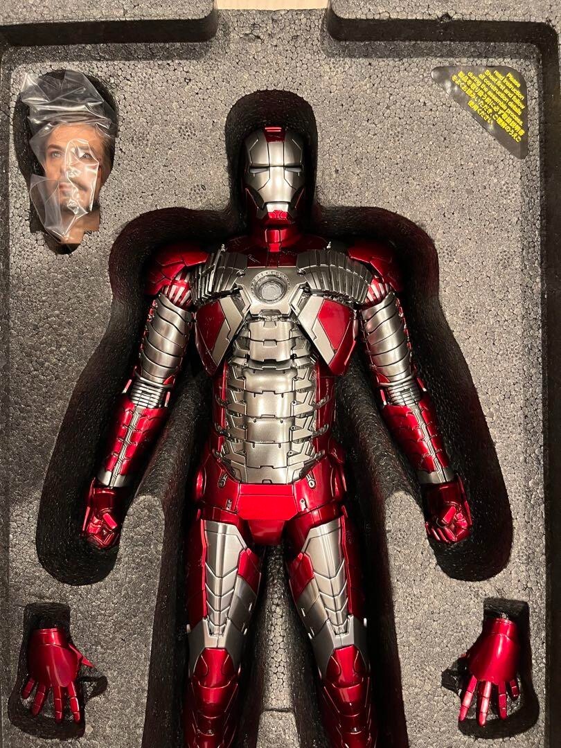 Hot Toys Iron Man 2 MARK V MMS400-D18 1/6 Figure-IM2 MK5 Diecast