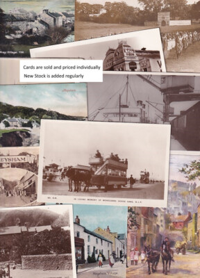 Lancashire Lancaster Morecambe Heysham Carnforth area postcards - sold ...