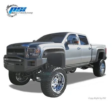 Textured Pocket Bolt Fender Flares Fits GMC Sierra 2500HD / 3500 HD 2015-2018