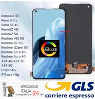 Oppo A95 5G Display Touchscreen Amoled Originale Glas Schwarz CPH2203