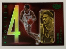 2021-22 Chronicles Draft Picks Gala Rookies Evan Mobley GREEN Parallel RC #182!