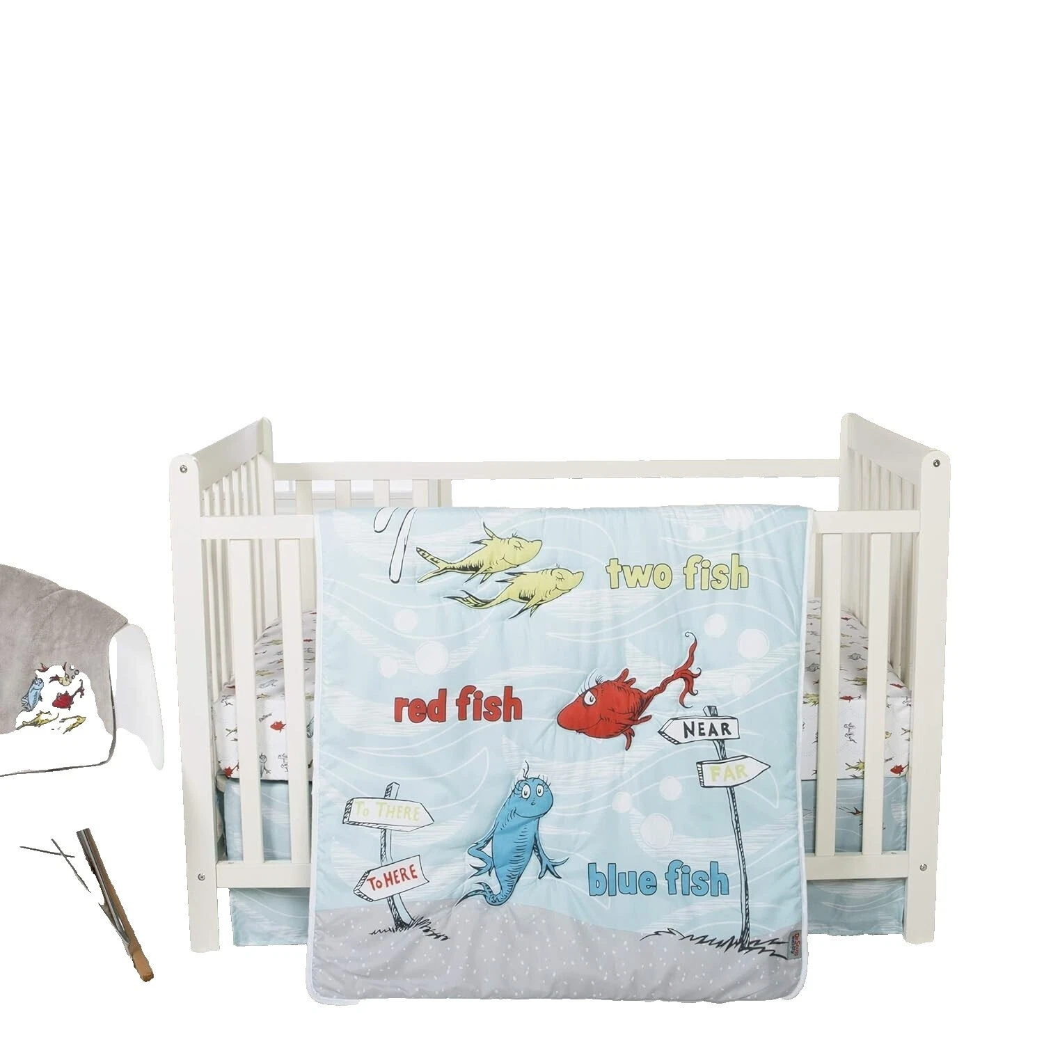 Dr. Seuss Multicolor Bedding Sets Nursery Bedding Sets