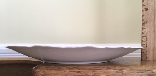 Antique Johnson Bros Made in England 10” Serving Plate Purple Flowers c.1900 - Picture 17 of 17