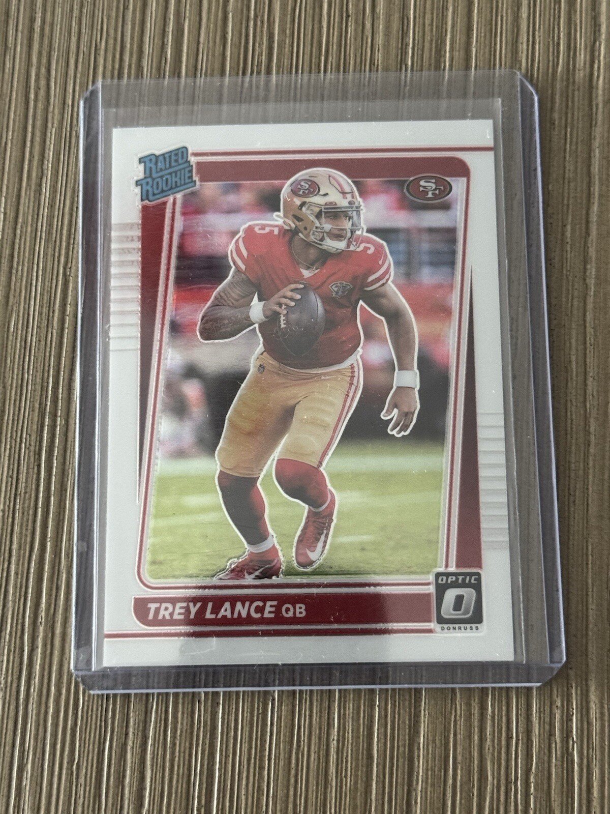 2021 Optic Trey Lance Rated Rookie #203 49ers