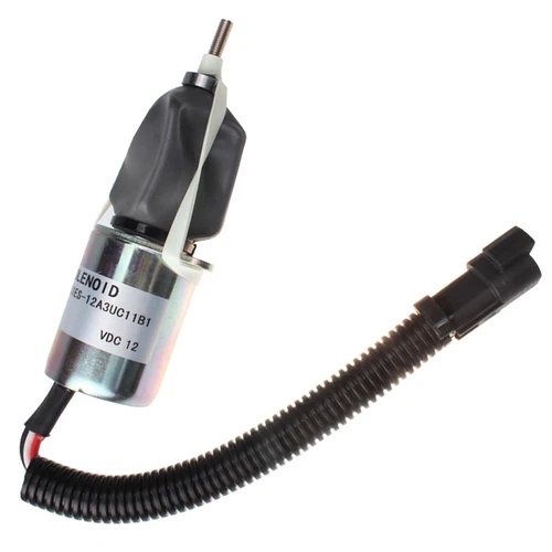 12V Solenoid Valve 1751ES-12A3UC11B1 Compatible with Volvo Excavator EC27C EC35C