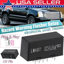 Warning LED Flasher Relay Turn Signal For 2003-2007 Chevrolet/Tahoe/GMC/Hazard 