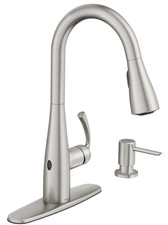 Moen 87014ewsrs Stainless Steel Kitchen Faucet With Motion Sense