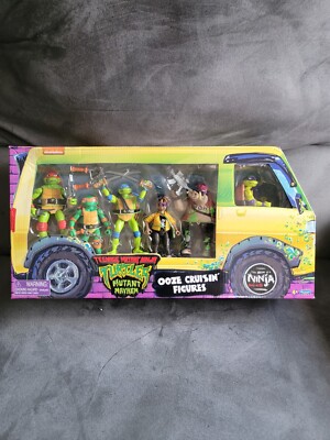 TMNT Turtles Mutant Mayhem Ooze Cruisin Figures 6-Pack, Target Exclusive! 