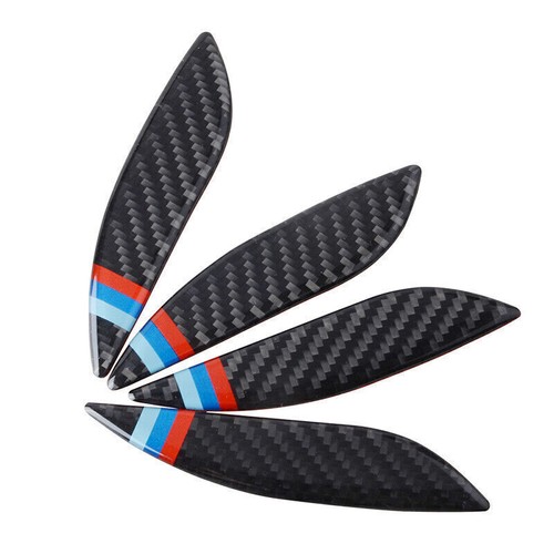 4pcs Carbon Fiber Interior Door Handle Stickers Trim For BMW F30 F34 2013-2017 A - Picture 5 of 7