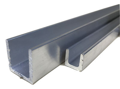 Aluminum U Profil Schiene Alu Walzblank T66 U-Profil Stange Aluprofil 