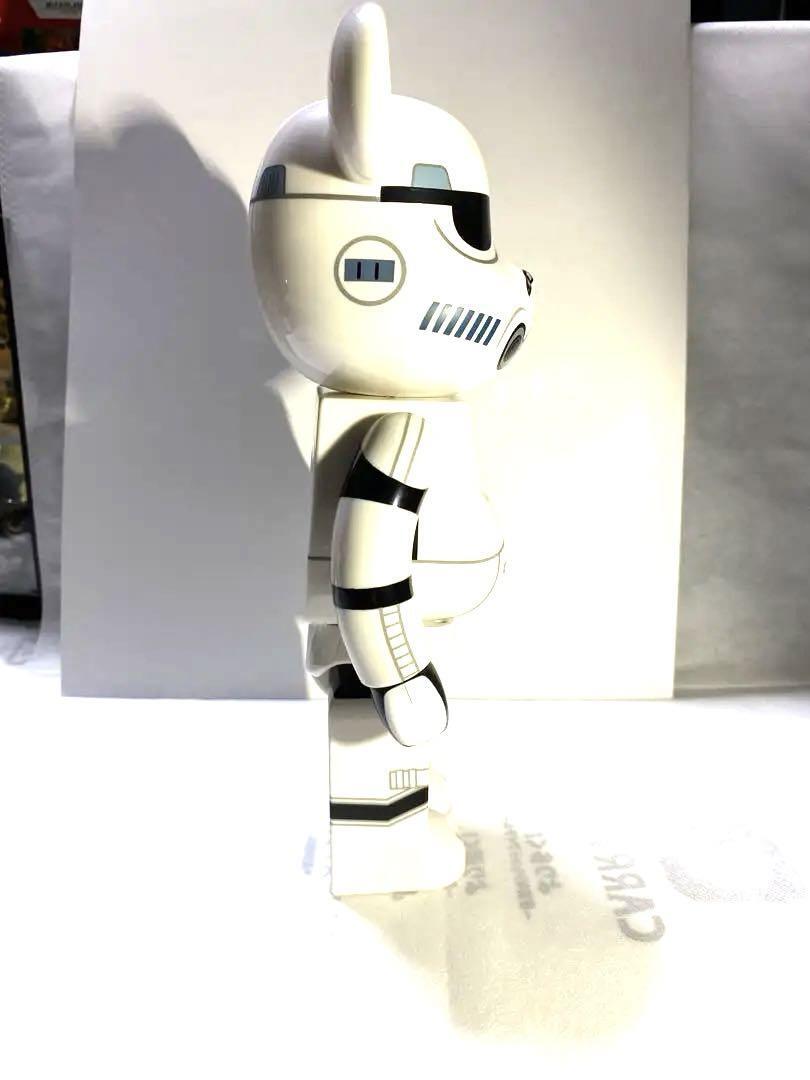その他 MEDICOM TOY - BE@RBRICK FIRST ORDER STORMTROOPER 400% Medicom 400% Bearbrck ~ Star Wars Be@r brick Stormtrooper
