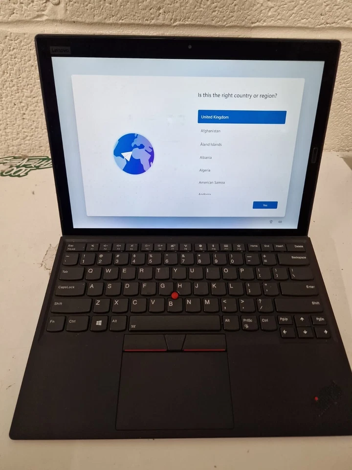 Lenovo ThinkPad X1 Tablet 3rd Gen QHD i7-8550u 16GB RAM 256 SSD Win 11 Warranty - Image 2 of 4
