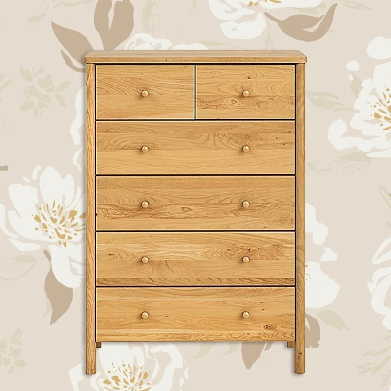 John Lewis Spindle 6 Drawer Chest Oak eBay