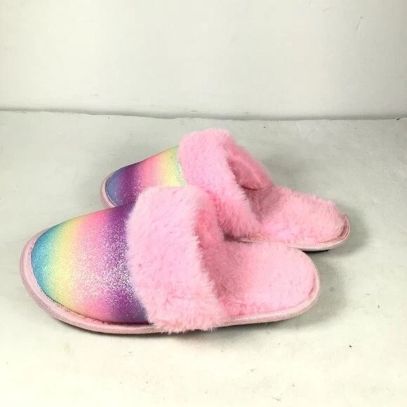 Fuzzy flip flop slippers aeropostale new arrivals