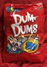 300 Dum Dums Spangler Lollipops Pops Suckers -16 Flavors - 3lb Bag - NEW - FRESH