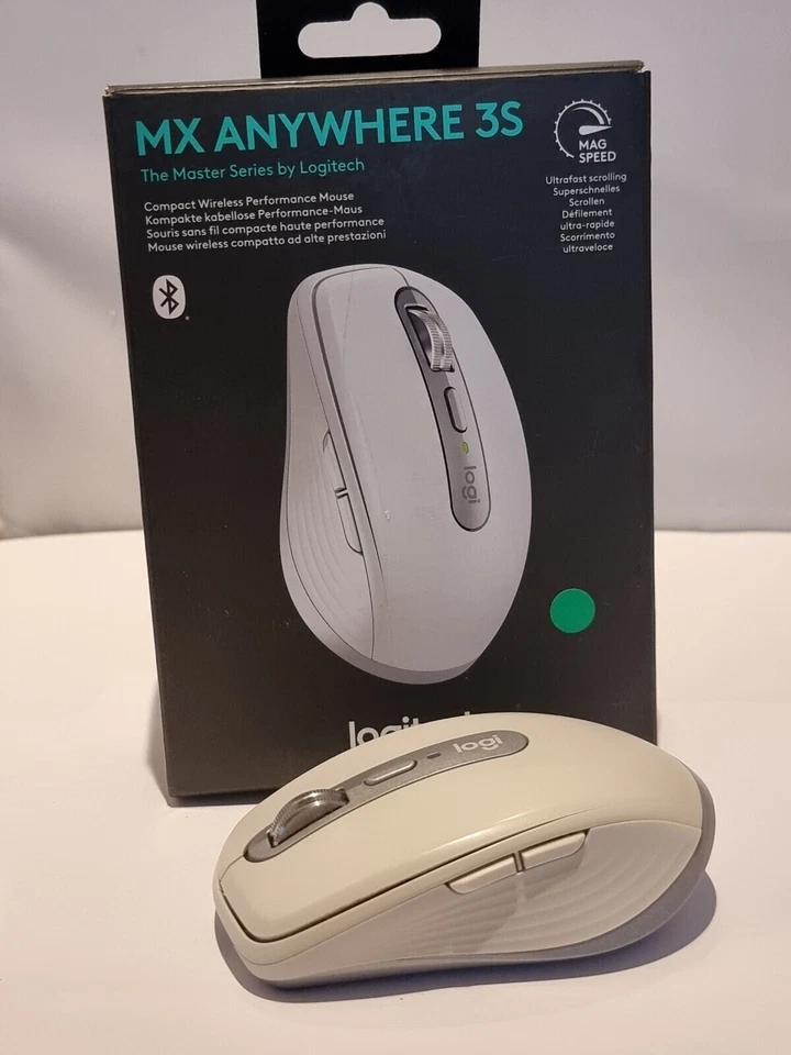 Logitech MX Anywhere 3s Wireless-Maus Farbe Weiß - Bild 2 von 4