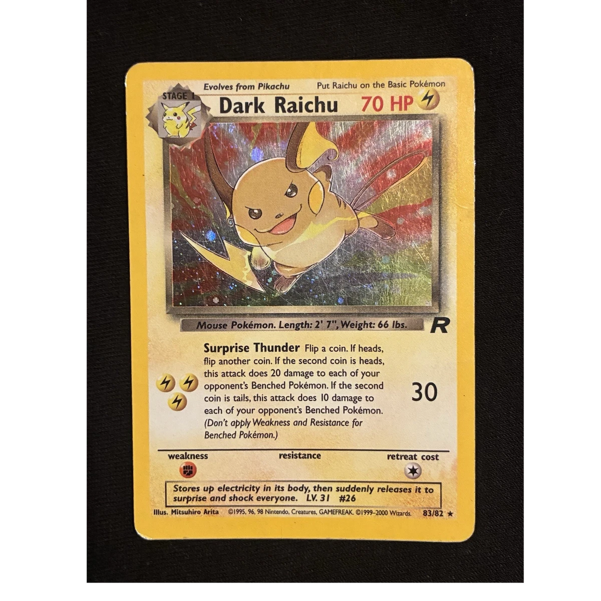 Dark Raichu for sale | eBay
