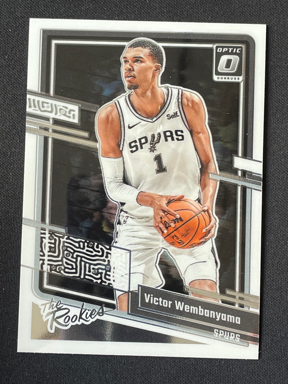 Victor Wembanyama 2023-24 Panini Donruss Optic RC The Rookies #4