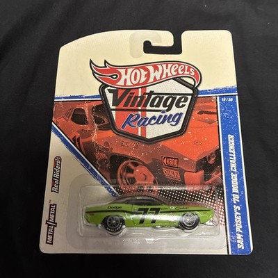 2011 Hot Wheels Vintage Racing Sam Posey s  70 Dodge Challenger *RARE*