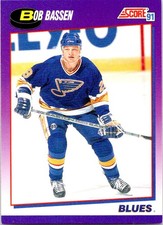 1991-92 Score American #179 Bob Bassen