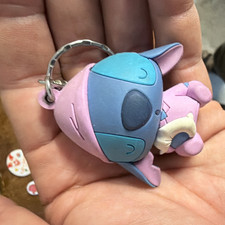 Disney Lilo & Stitch Stitch Keychain Figure P...