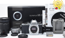   1,813 shots N MINT Olympus OM-D E-M10 Digital Camera 14-42mm 40-150mm JAPAN