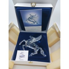 Swarovski SCS Pegasus Annual Edition 1998 Crystal Sculpture Figurine W/ Box COA