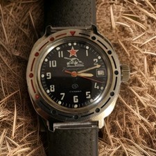 Orologio militare Vostok Komandirskie Tank Russia – Carro Armato War Sub Vintage