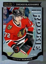 Artemi Panarin Rookie Card Checklist and Gallery - NHL Rookie of the Year 23