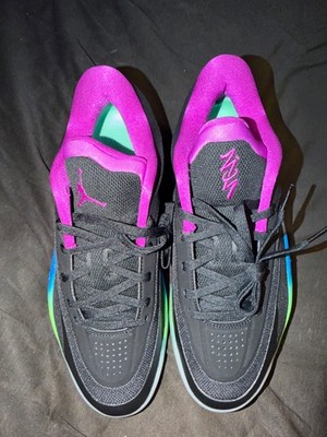 Size 10 - Nike Air Jordan Zion 4 Noah black and purple new with box