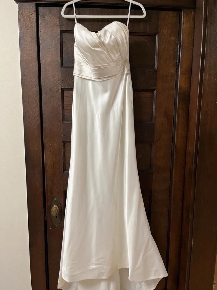 Vestido de noiva Casablanca tamanho 10 gravata de seda - Imagem 2 de 4