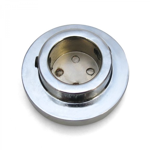 Round Billet Headlight Switch Dimmer High Beam Pedal Cover - (Pad Only - Bild 3 von 10