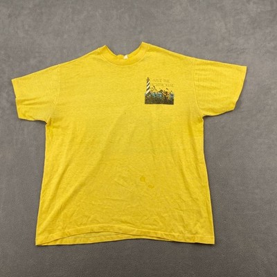 VTG 80s Sport-T by Stedman Save the Light House T Shirt Sz M Graphic Hawaii