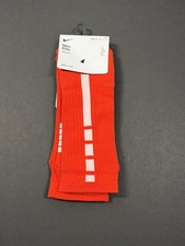 NWT Nike Elite Sport Socks - Basketball - Men's size 12 - 15 - XL - Orange