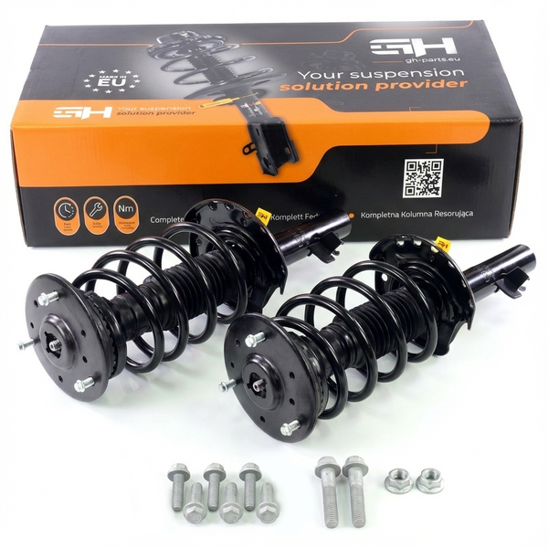 2X Komplett StoßDäMpfer Federbein Satz Vorne FüR Volvo S80 II 2006- 2.0D-2.5T-image