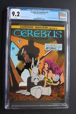 CEREBUS the Aardvark #10 DAVE SIM 1979 2nd RED SOPHIA REH Sonja Homage CGC 9.2