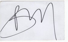 Boy George Signed Card / Autographed English Singer Culture Club