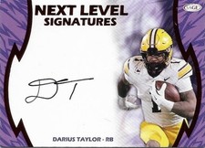 DARIUS TAYLOR 2026 SAGE High Series AUTO Next Level Signatures Red Minnesota 🔥