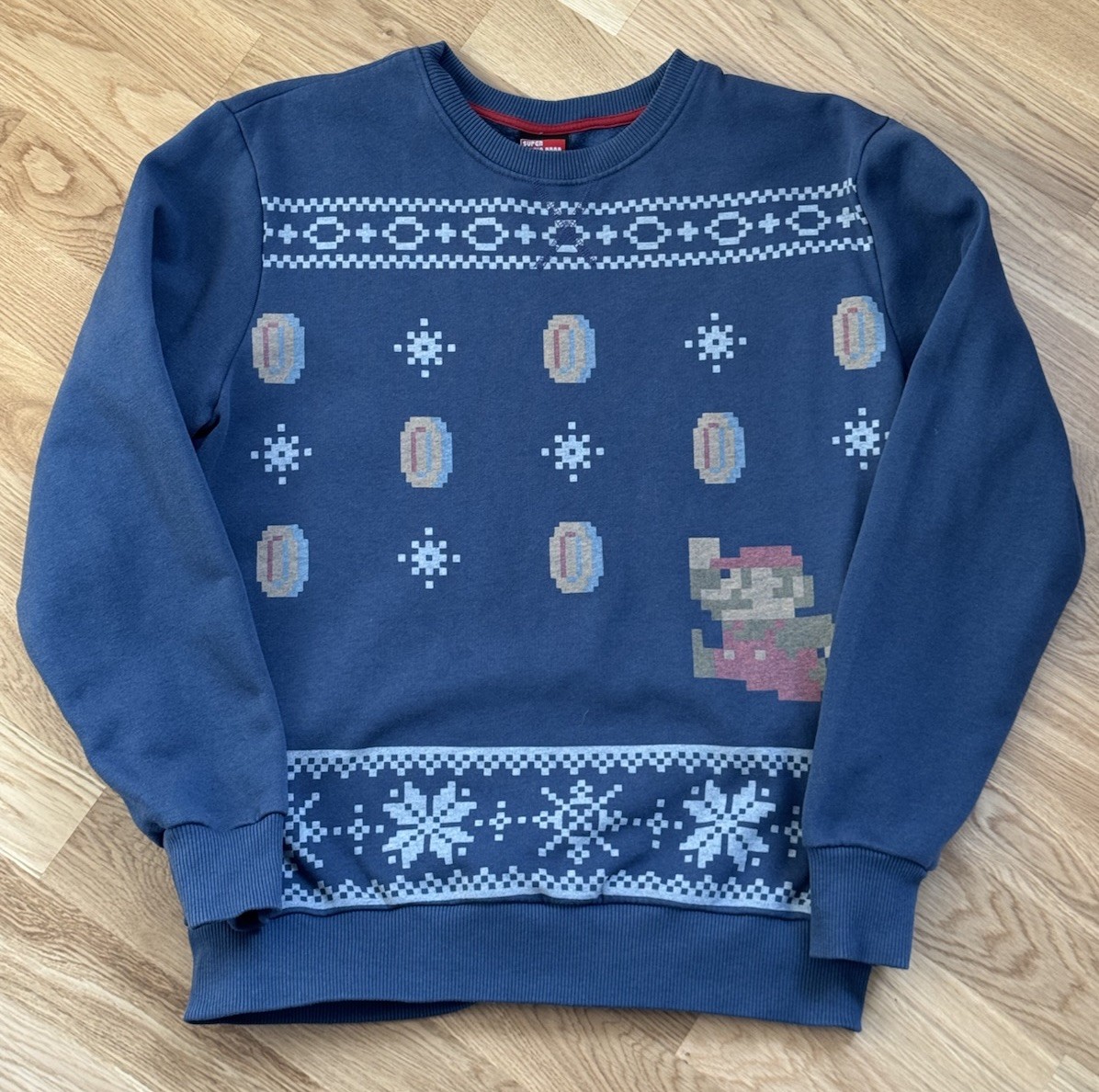 Super Mario Weihnachtspullover • L • 8 bit • Nintendo • Christmas Sweater