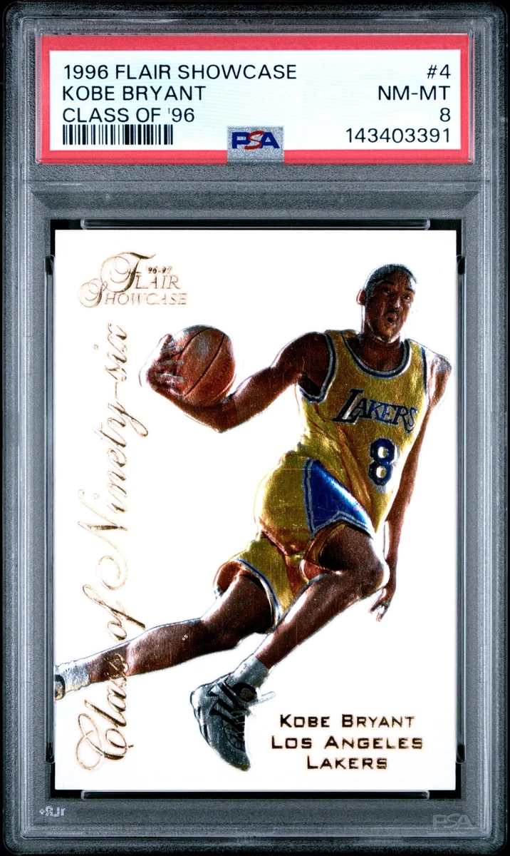 1996-97 Flair Showcase - Class of Ninety-Six Kobe Bryant #4 (RC