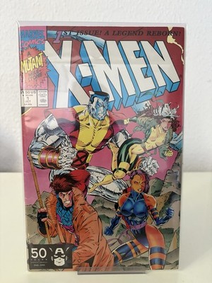 X-MEN #1 Vol.2  Jim Lee 3/4  Key Issue  Marvel Comic US Heft bagged & Boarded