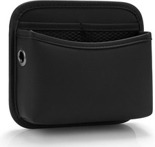 Car Seat Side Pocket Organizer, PU Leather Pouch Bag for Car Seat, Door, Window,