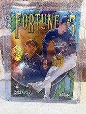 2025 Topps Chrome - Fortune 15 Roki Sasaki #F15-13 (RC)