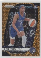 2024 Panini Prizm WNBA Orange Velocity Prizm Olivia Epoupa #95 Rookie RC 0s2