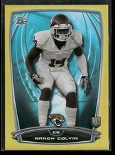 2014 Bowman #96 Aaron Colvin Rookies Rainbow Gold #/399