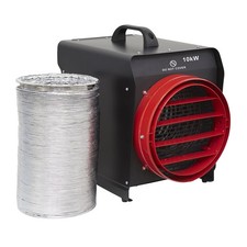 Sealey Industrial Fan Heater 10kW Thermostat Workshop Garage - DEH10001