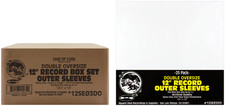  1,000 12" LP Vinyl Record DOUBLE OVERSIZE Outer Sleeves High Clarity 12SE03DO