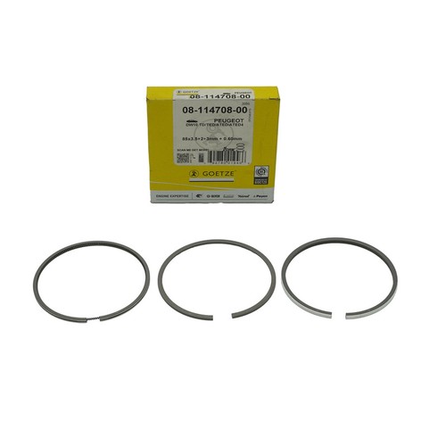 Kolbenringsatz +0,6mm 08-114708-00 für Peugeot 2.0 2.2 Multijet HDi GOETZE ENGIN - Bild 2 von 5
