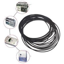 20pcs Square Rubber Belts for Recording Devices and Video Drives 1mm Strong